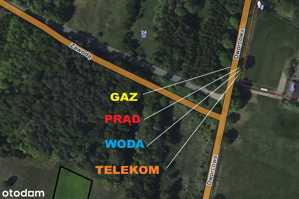 Działka budowlana Ożarowice | 2014 m² | MPZP | Przy lesie, pod dom - Widok 6