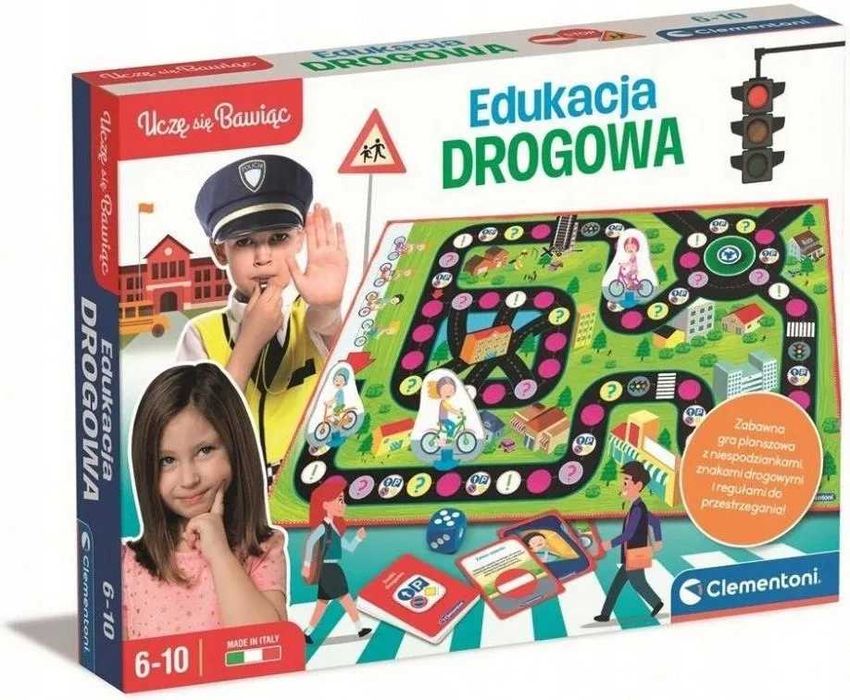 Clementoni gra edukacja drogowa