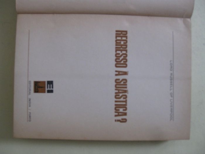 Regresso à Suástica? de Lord Russell of Liverpool