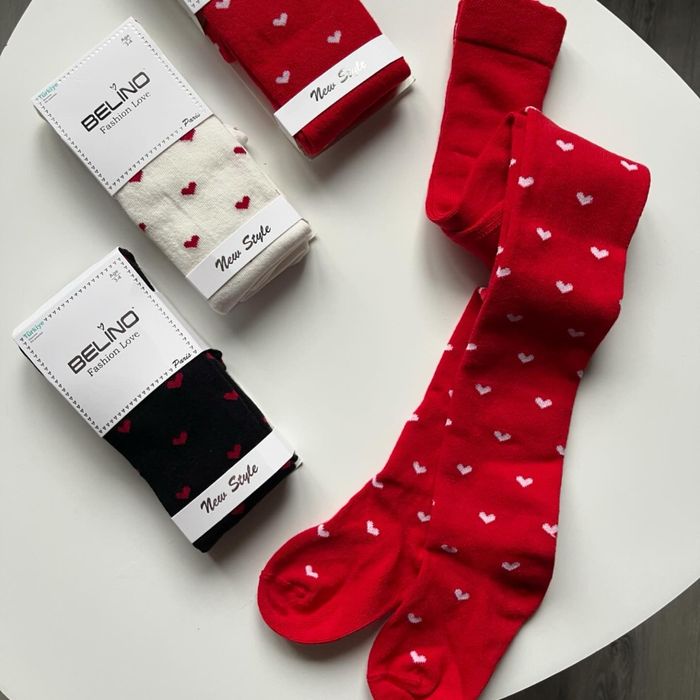 Демісезонні колготки для дівчаток 6-12/12-18/18-24/1-2/3-4/5-6/7-8 рок