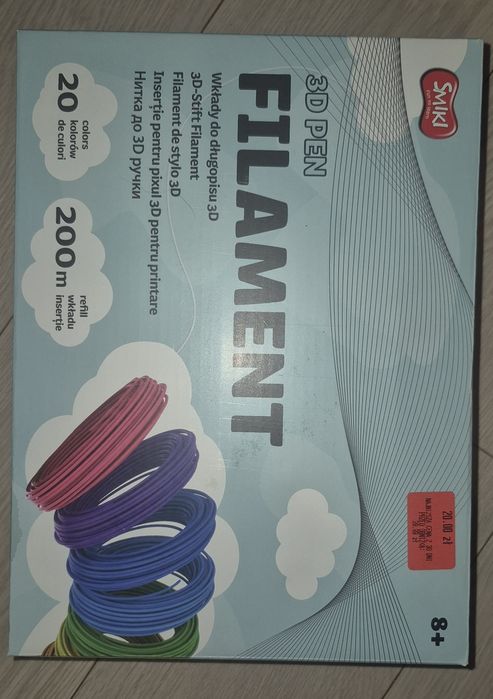 Wkłady do długopisu 3D