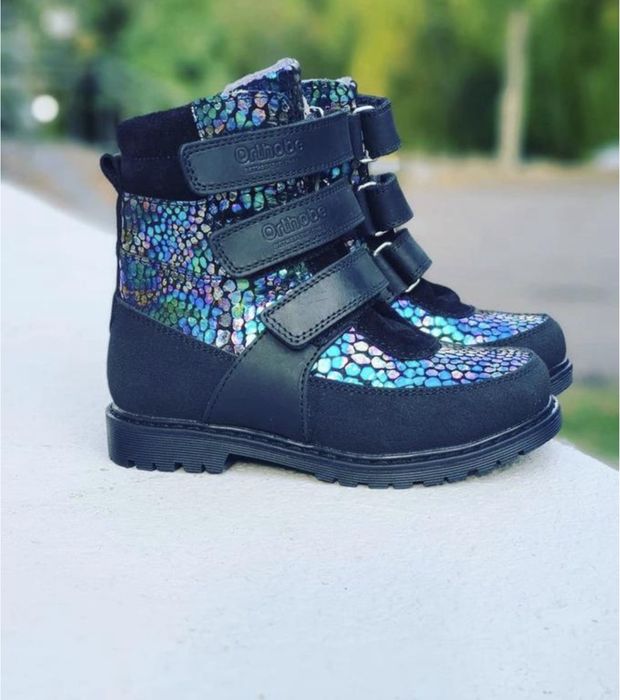 Ортопедичні, утеплені демімезонеі черевики 26 рощмір