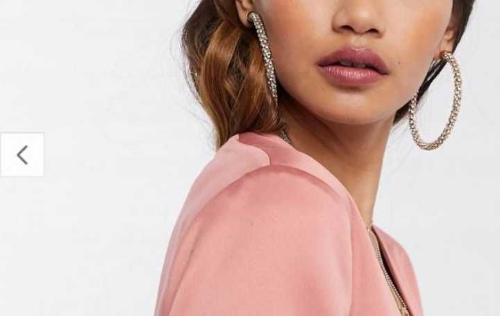 RIVER ISLAND/ Duże, Bogato zdobione kolczyki koła z Londynu, NOWE
