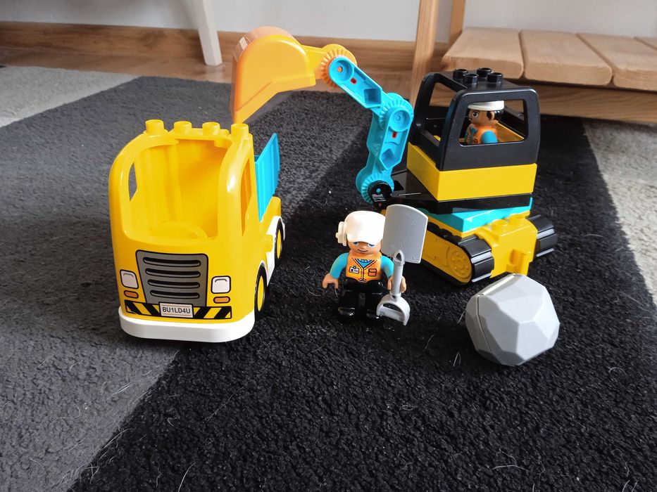 LEGO Duplo koparka i wywrotka