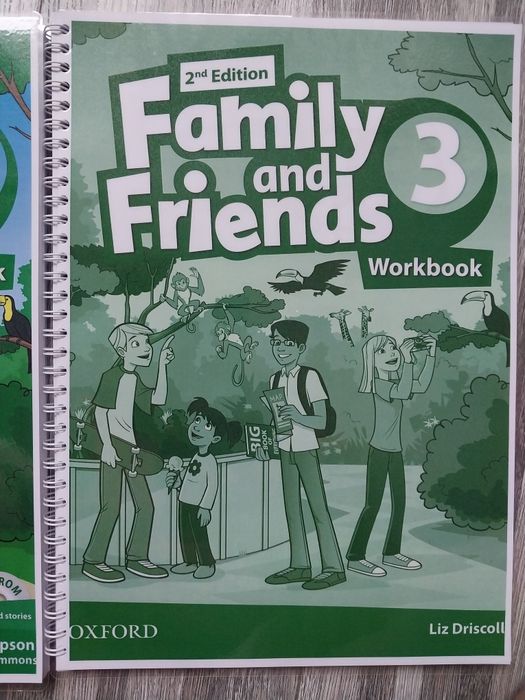 Підручники книжки English  Family and friends OXFORD 3 клас