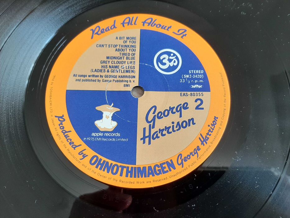 George Harrison - Extra Texture - Japão - Vinil LP