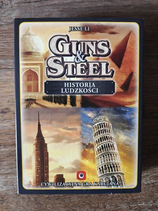 Guns and Steel Historia Ludzkości, gra karciana, w bardzo dobrym stanie