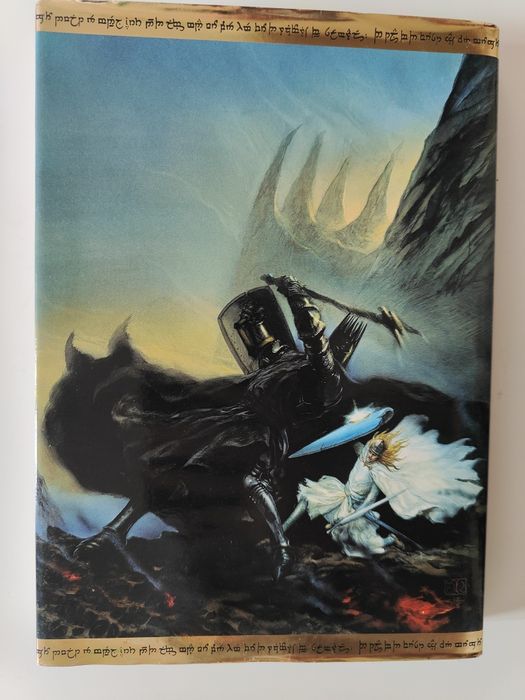 Ilustrowana książka Silmarillion J.R.R. Tolkien wydawnictwo Amber