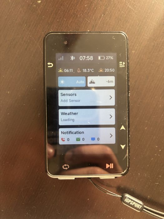 IGPSPORT 630 NOVO