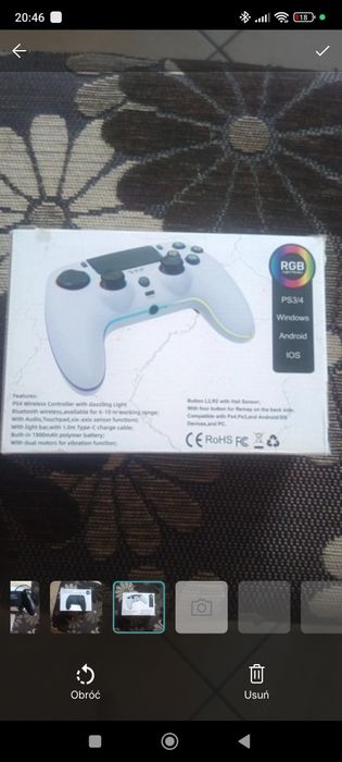 Pad do PS3/PS4 nowy