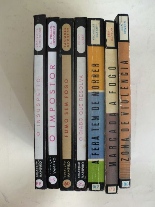 Colecção Vampiro - 1ª Série e seguintes
