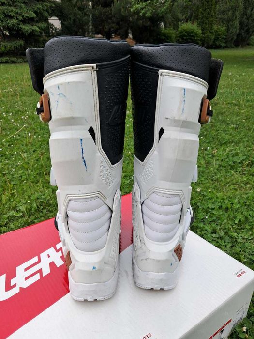Leatt 4.5 White/Gold 43 Buty Cross Enduro MX Motocross Hard Enduro