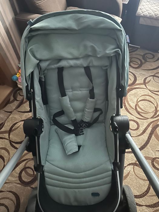 Дитячий візочок люлька коляска chicco 2в 1