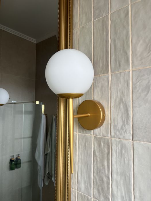 Par de candeeiros de parede