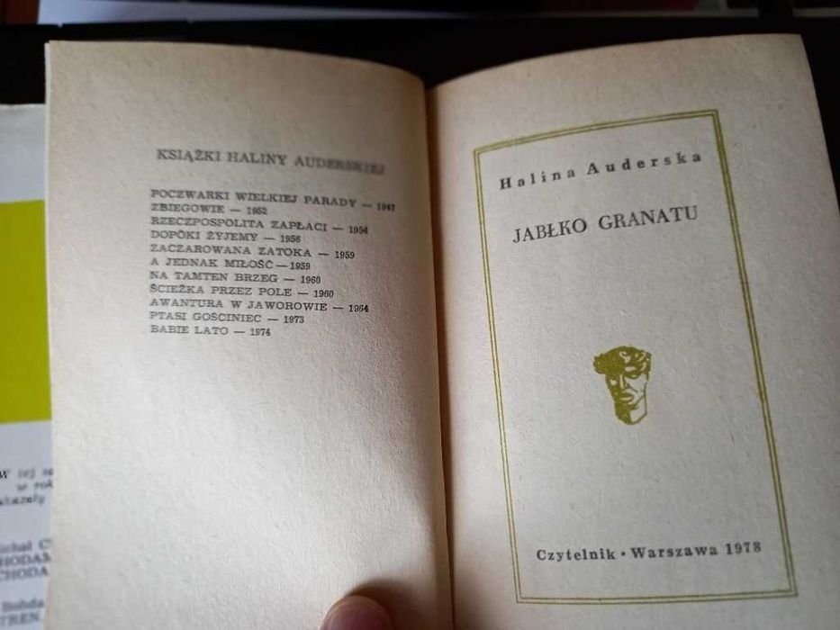 Jabłko granatu - Halina Auderska