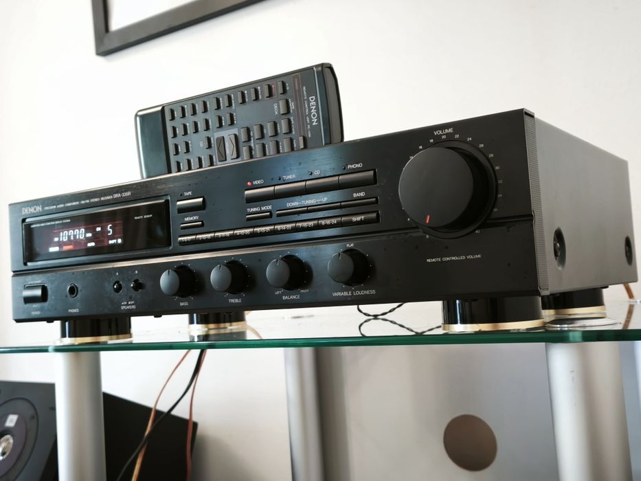 Стерео ресивер Denon DRA-335 ! Пульт  ! Відмінний стан !  Зроблено у Німеччині !