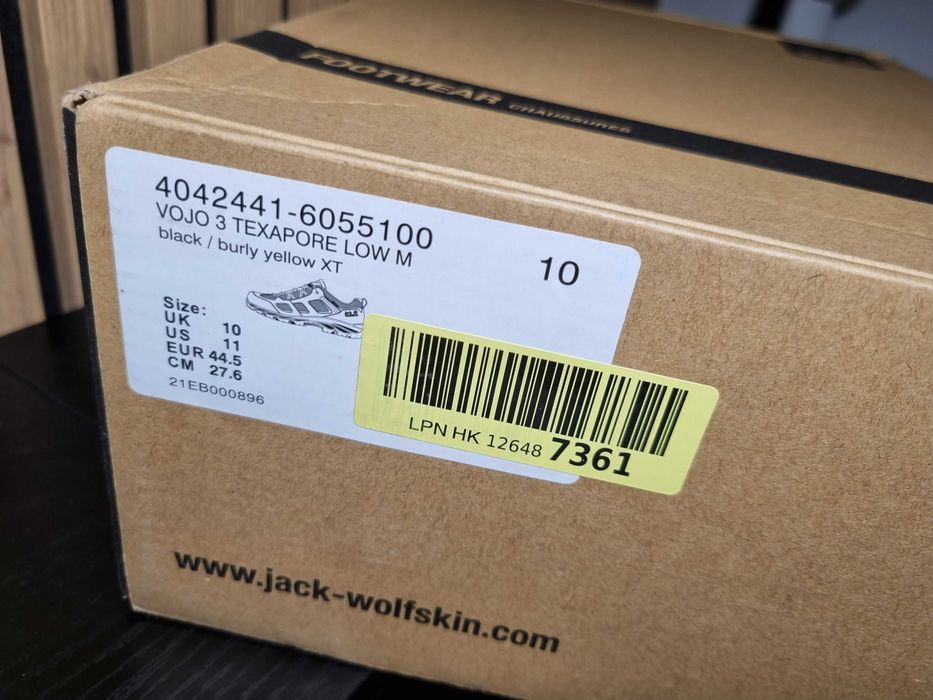 Jack Wolfskin Vojo 3 Texapore Low M r 44,5
