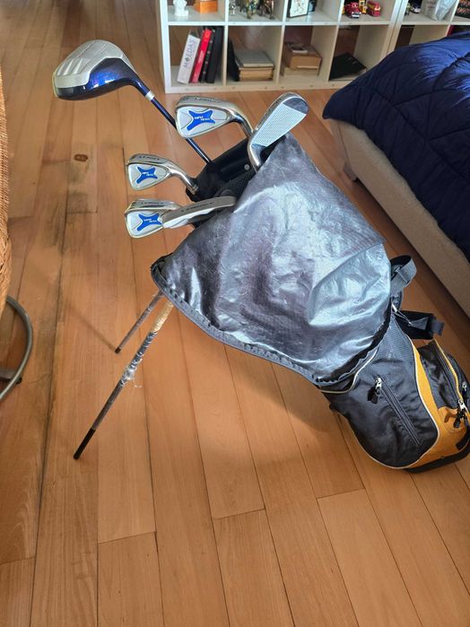 saco de golf e acessórios