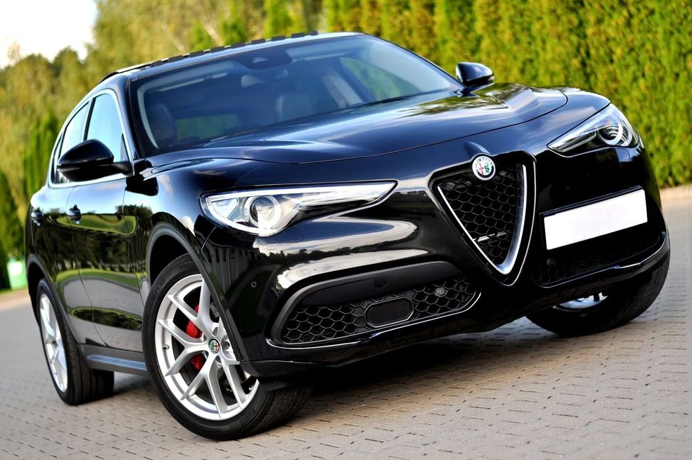 Alfa Romeo Stelvio PANORAMA _ SKÓRA _ KAMERA _ RADAR _ Key Less Go _ PAMIĘĆ _ Ledy