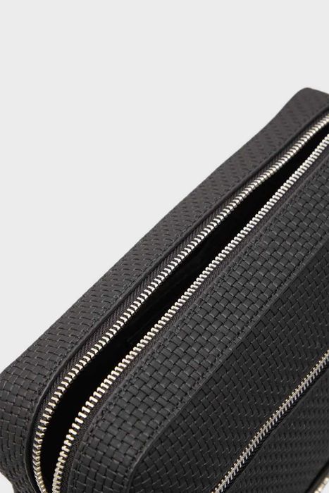 100% ОРИГІНАЛ Calvin Klein embossed crossbody ZIP NEW сумка чорна кросбоді чоловіча через плече