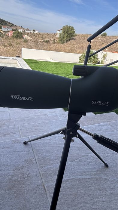 Telescópio terrestre Svbony SV28 com zoom de 25-75x