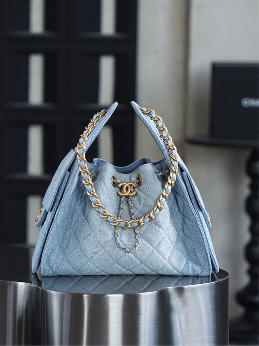 Шкіряна сумка Chanel 25 hobo bag оригінальна якість