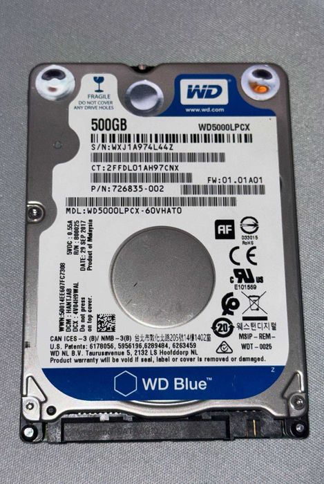 Жорсткий диск Seagate barracuda 1tb hdd 3.5 2.5 500gb