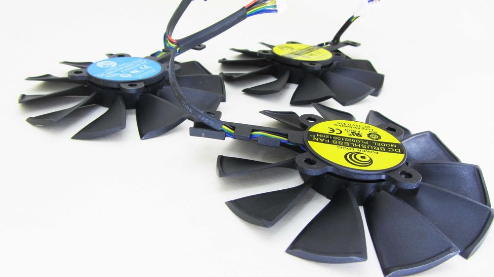 кулер вентилятор Asus Strix 1070 1070Ti 1080 1080Ti 87 мм нові