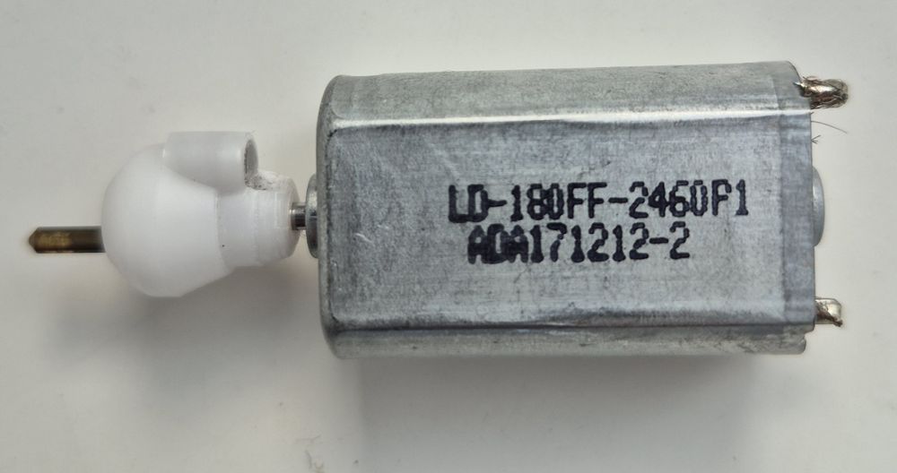 Мікродвигун від тримера Philips Mabuchi LD-180FF-3729 1.2 - 2.4V DC