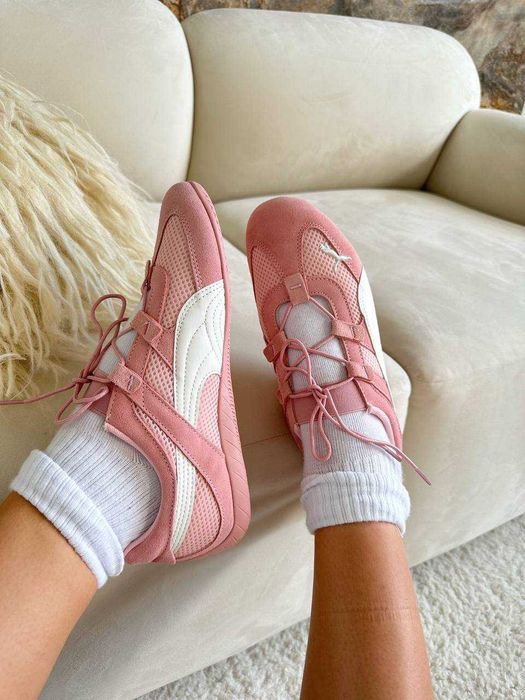 Puma Speedcat (сірі, рожеві, бежеві)