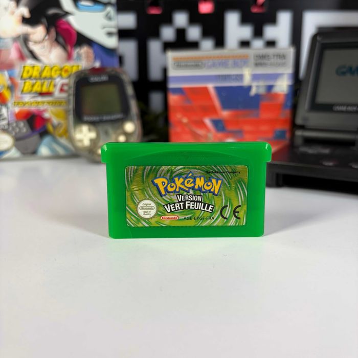 Гра Nintendo Game Boy Advance Pokemon LeafGreen Version Б/У Оригінальний картридж Гейм Бой Адвенс Покемон ліф Асортимент картриджів