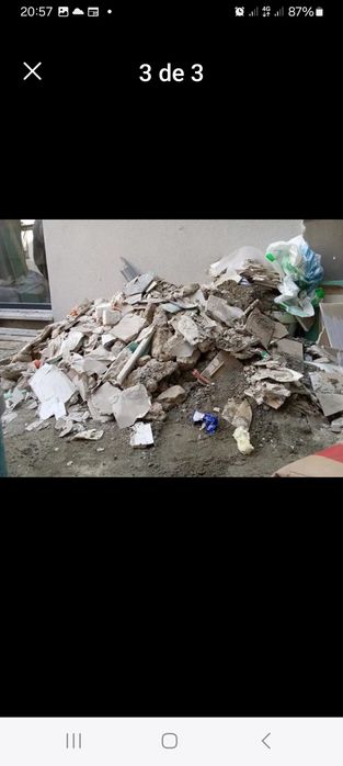 Demolições e retirada de entulhos