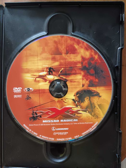 filme dvd original - xxx - missão radical