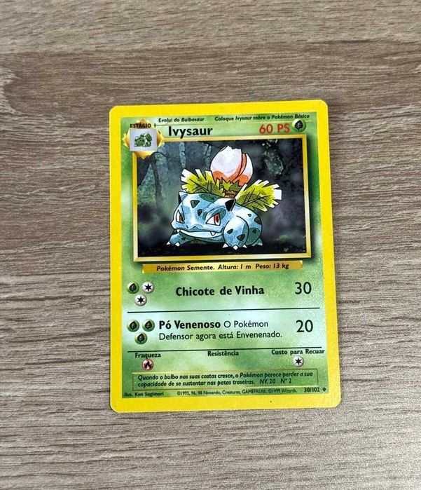 Base Set Cartas Originais Pokémon TCG WOTC
