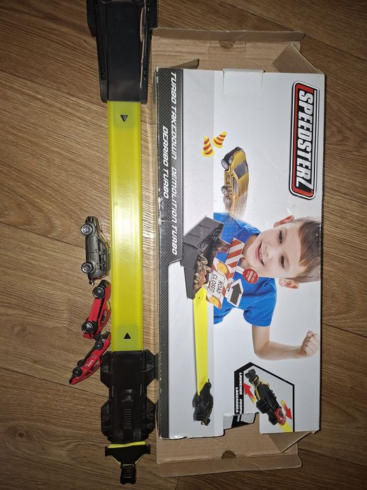 Автотрек для запуску Speedsterz Turbo Takedown дитячий 3  машинок