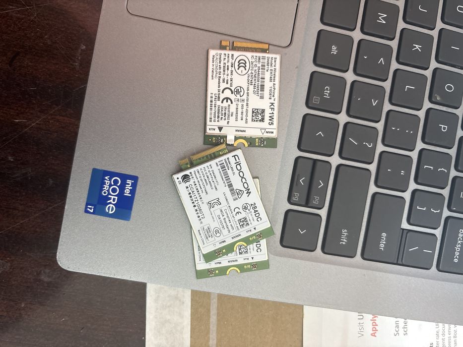 Модем 3P10Y LTE Latitude 5520 KF1W5 5320 L850-GL Dell 7480 4G WWAN MR7VT Latitude 5590 EM7455 DW5811e hp