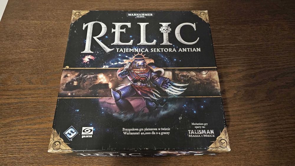 Gra planszowa Relic Tajemnica sektora Antian edycja Polska UNIKAT