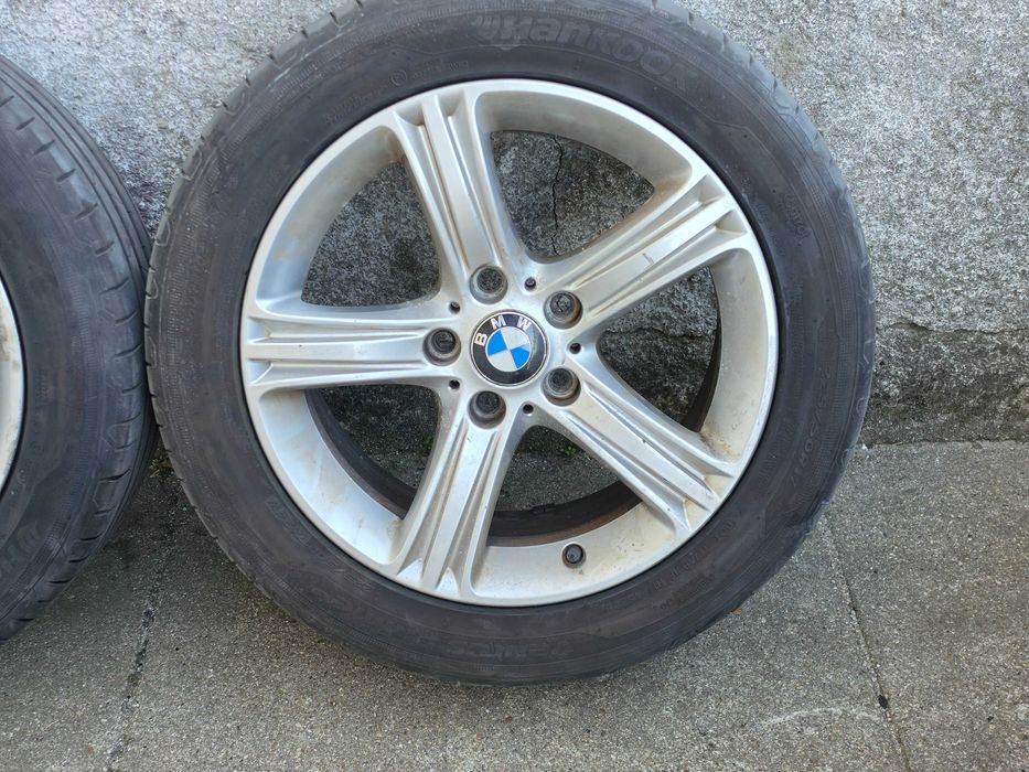 Jantes Originais BMW 17" BMW 5x120 com Pneus 225.50.17