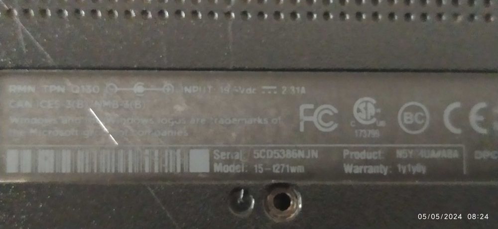 HP 15-t271wm for parts64309746637058124