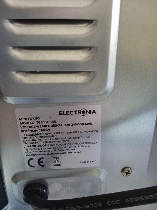 Mini Forno Electronia