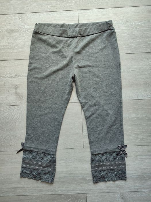 Legginsy spodenki koronkowe XS