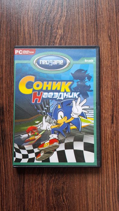 Соник наездник диск PC DVD Rom игры для ПК