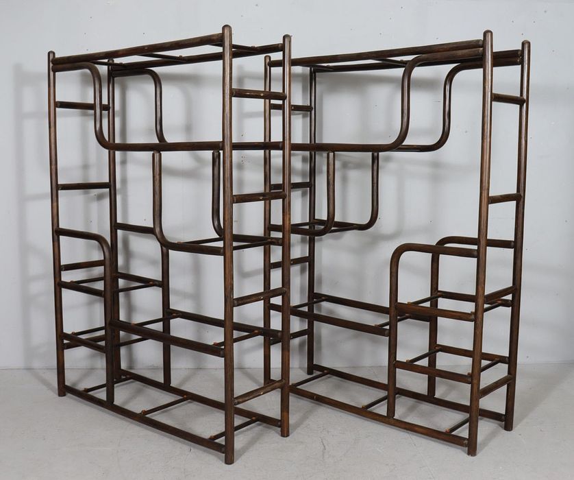 Regał | ścianka | room divider LUDVÍK VOLÁK Francja 1980s bambus