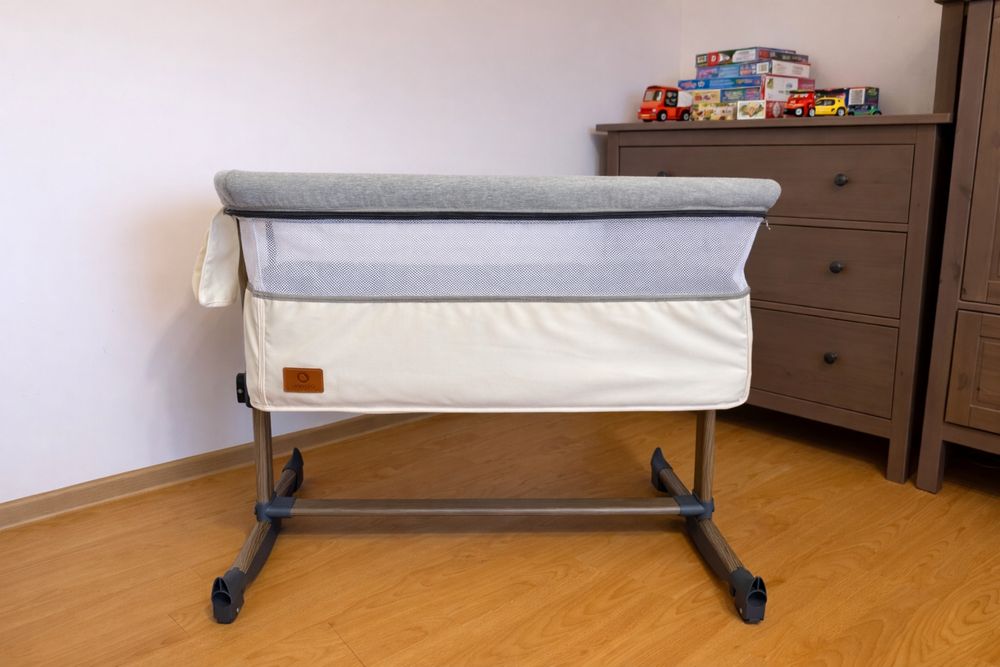 Łóżeczko dostawne Lionelo Leonie regulowane + materac + torba