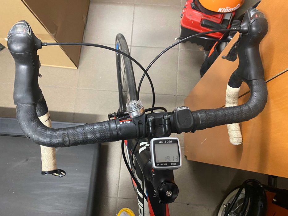 Rower szosowy CUBE PELOTON, rozm L, Alu+Carbon, 1 wł, stan BDB