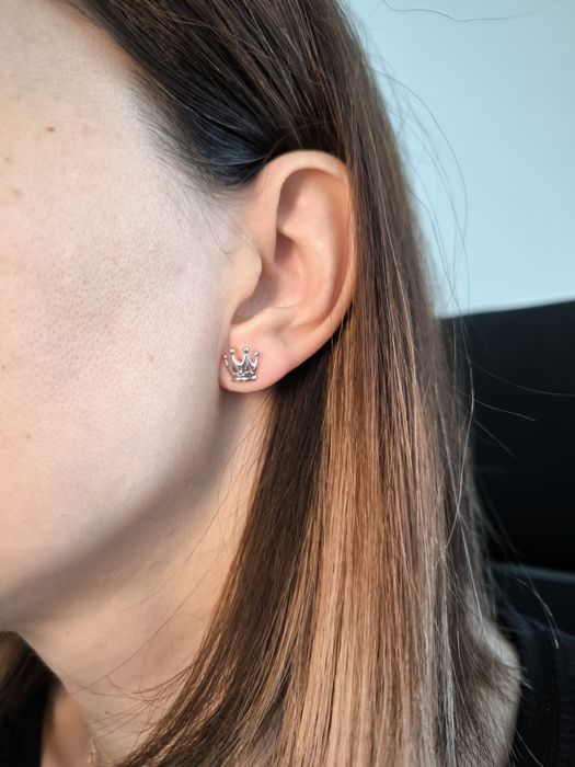 Серьги золотые пусеты - гвоздики. Вес 2.04