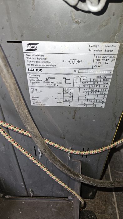 Spawarka ESAB LAE100