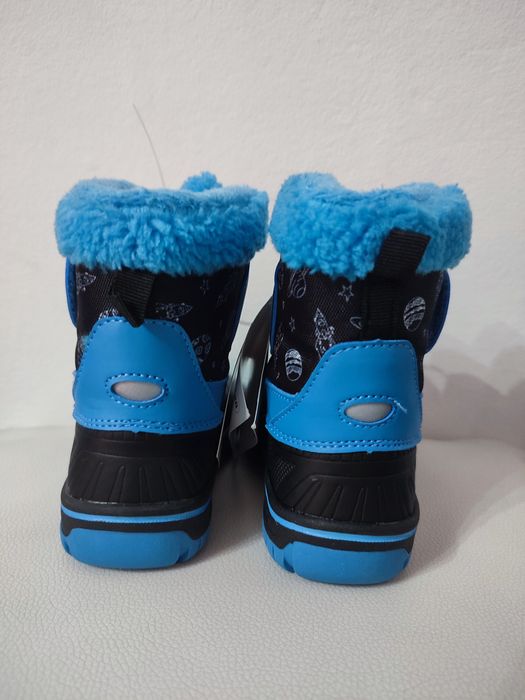 Nowe ocieplane futerkiem kozaki chłopięce CLEVÉ rozmiar 28