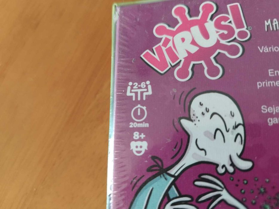 Jogo de Tabuleiro Vírus!