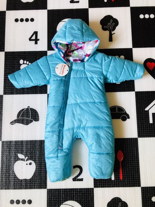 NOWY Kombinezon puchowy zimowy SPYDER na 6 miesięcy